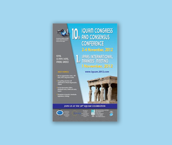 10th Iquam Congress and Consensus Conference, November 1-4 2012, Royal Olympic Hotel, Athens, Greece