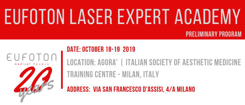 Ο Δρ. Αναστάσιος Τσεκούρας στο Eufoton Laser Expert Academy meeting